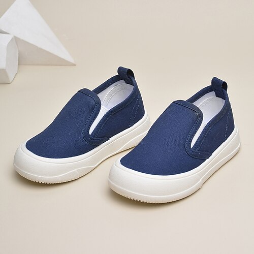 

Boys Girls' Sneakers Sports Outdoors Casual Comfort School Shoes Canvas Breathability Non-slipping School Shoes Little Kids(4-7ys) Home Daily Walking Shoes LeisureSports Blue Summer Spring