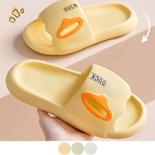 

Cute Cartoon Slippers Bathroom Non-slip Deodorant Couple Home Indoor Soft-soled Sandals Women's Shoes