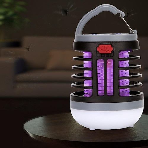 

LED Lampe Mosquito-Killer Lamper Sendere Bærbar Professionel Letvægt Nemt at bære Holdbar Camping / Vandring / Grotteudforskning Dagligdags Brug Jagt Sort Mørkerød Mørkegrøn