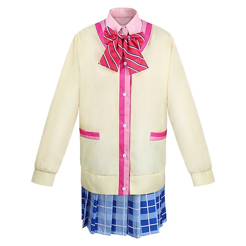 

Inspiriert von Projekt SEKAI BUNTE BÜHNE! Akiyama Mizuki Anime Cosplay Kostüme Japanisch Cosplay-Anzüge Mantel Bluse Rock Für Damen