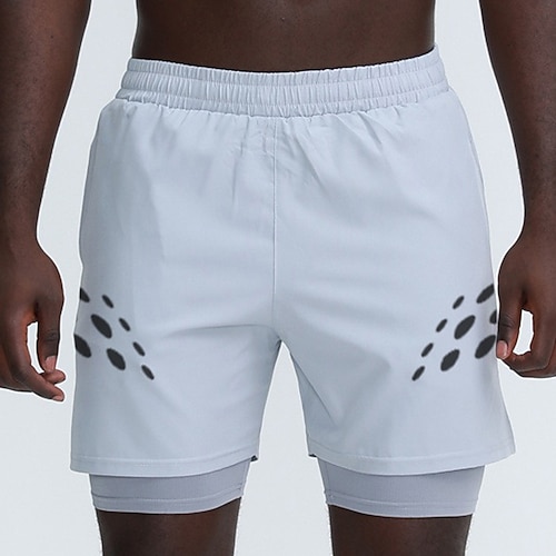 

Hombre Pantalones cortos activos Pantalón corto pantalones cortos de baloncesto Pantalones cortos casuales Cintura elástica A lunares Comodidad Secado rápido Exterior Casual Festivos Básico Deportes