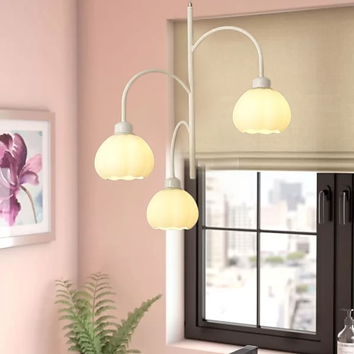 

lampada a sospensione a led metà secolo 3 luci lampadari sputnik con globo di vetro, moderna plafoniera per sala da pranzo soggiorno camera da letto cucina ristorante illuminazione a sospensione