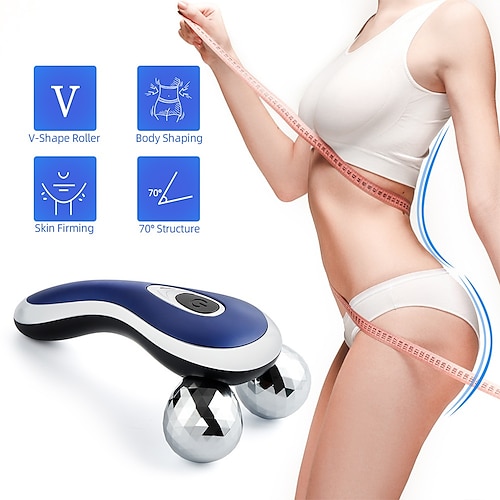 

Massageador de levantamento de rosto de rolo 3d para apertar a pele anti-rugas massageador de corpo facial máquina de massagem modeladora de emagrecimento ferramenta de cuidados com a pele