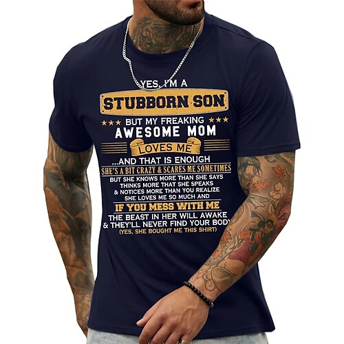 

Per uomo maglietta Magliette grafiche Camicia fresca Alfabetico Stampe astratte Girocollo Stampa a caldo Strada Da mare Maniche corte Stampa Abbigliamento Originale Essenziale Contemporaneo moderno