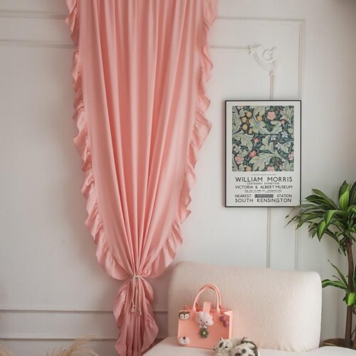 

rideaux rideaux blanc ferme œillets/oeillets panneaux de rideaux pour salon chambre porte coulissante rideaux cuisine balcon fenêtre traitements avec volants