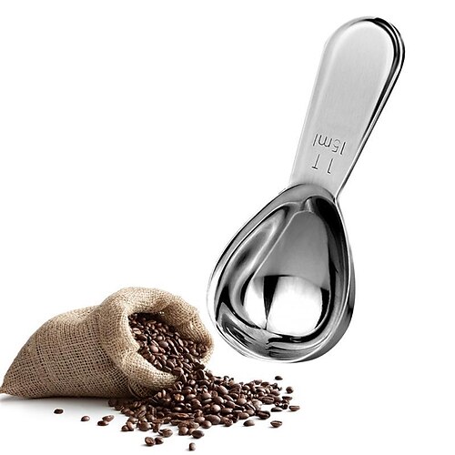 15ml/30ml Stainless Steel Coffee Spoons with Short Handles