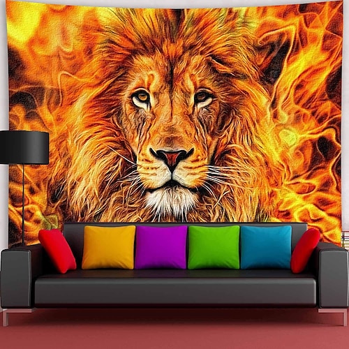 

Tapiz colgante de tigre, arte de pared, tapiz grande, mural, decoración, fotografía, telón de fondo, manta, cortina, hogar, dormitorio, sala de estar, decoración