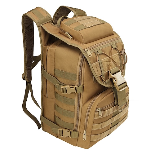 

35 L Wanderrucksack Wandern Tagesrucksäcke Militärischer taktischer Rucksack Regendicht Atmungsaktiv tragbar Multifunktions Leicht Außen Jagd Angeln Wandern Klettern Oxford Stoff ACU Farbe CP Farbe