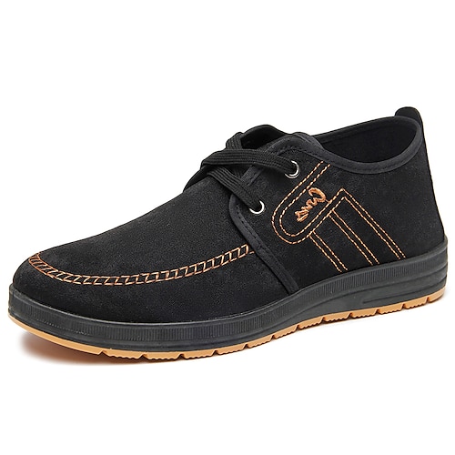 

Per uomo Scarpe Mocassini e Slip-Ons Retrò Penny Loafers Informale Giornaliero Footing Tessuto elastico Traspirante Nero Marrone Estate Primavera