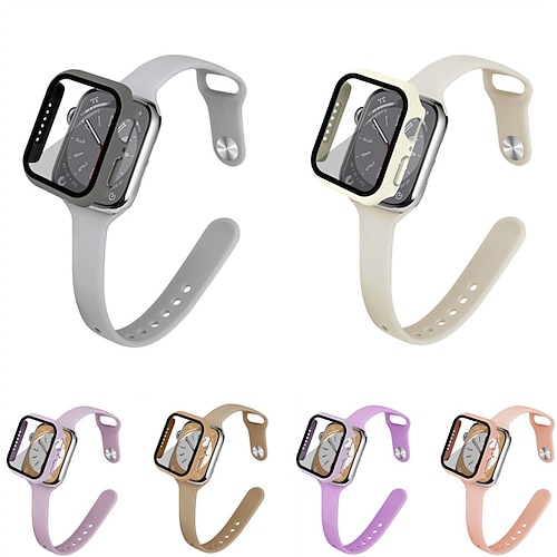 

Kompatibel med Apple Watch urrem 38mm 40 mm 41mm 42mm 44mm 45mm Slank Tynd Strækkende Justerbar Stof Udskiftning af urrem til iwatch Series Ultra 8 7 6 5 4 3 2 1 SE