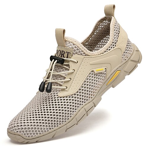 

Per uomo Scarpe da ginnastica Retato Scarpe Flyknit Per sport Informale Esterno Ufficio e carriera Footing Scarpe da trail running Retato Traspirante Nero Beige Grigio Estate