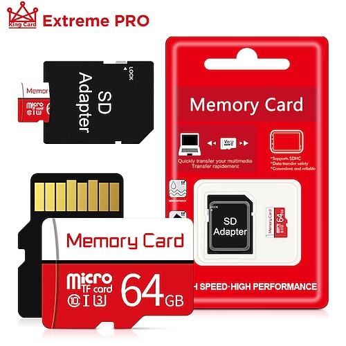 

originalt hukommelseskort 64 gb 128 gb class10 mini sd-kort 256 gb flash-drev sdhc/xc 16 gb 32 gb cartao de memoria tf-kort