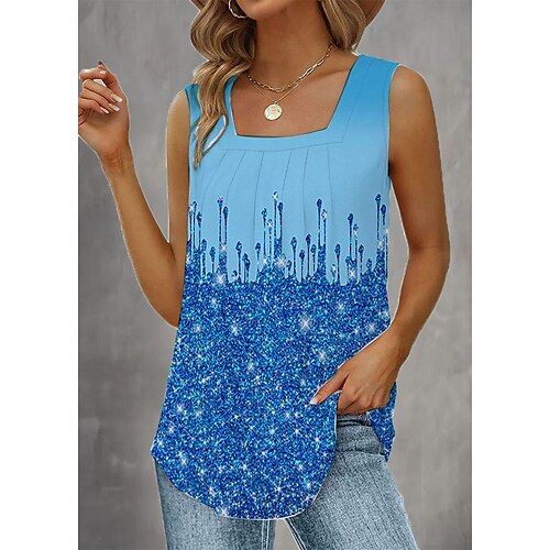 

Mulheres Malha Íntima Preto Branco Rosa Floral Borboleta Imprimir Sem Manga Casual Básico Decote Quadrado Padrão Tema Flores Borboleta S