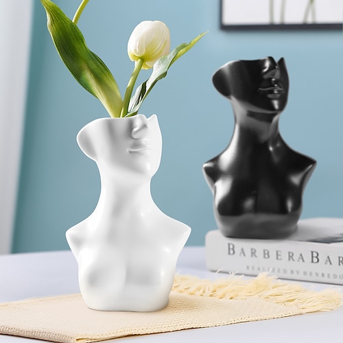 

individualisiert harz figur vase kreative blume wohnzimmer blumengesteck kunst hause dekoration geschenke 1pc