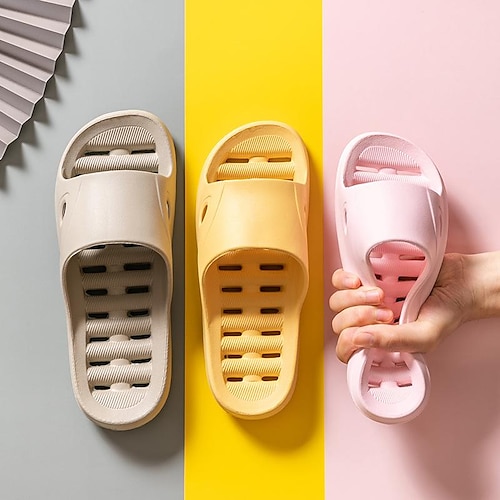 

Zapatillas de casa de verano, zapatillas de baño con fugas, zapatillas de baño para hombres, sandalias y zapatillas de verano para parejas de padres e hijos para mujeres