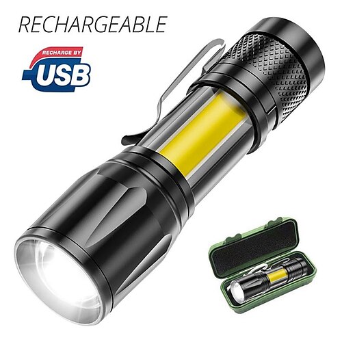 

LED Taschenlampen LED Licht Sender Tragbar Professionell Leicht Einfach zu tragen Langlebig Camping / Wandern / Höhlenforschung Für den täglichen Einsatz Jagd Schwarz