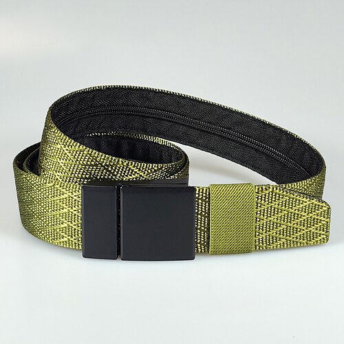 

Per uomo Cintura Cintura tattica Cintura da lavoro in rete di nylon Nero Giallo Nylon Militare Esercito Liscio Da tutti i giorni Per uscire Fine settimana