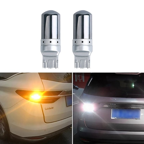 

2 stücke highbright auto led licht rückfahrscheinwerfer t20 7443 7440 auto signalleuchten