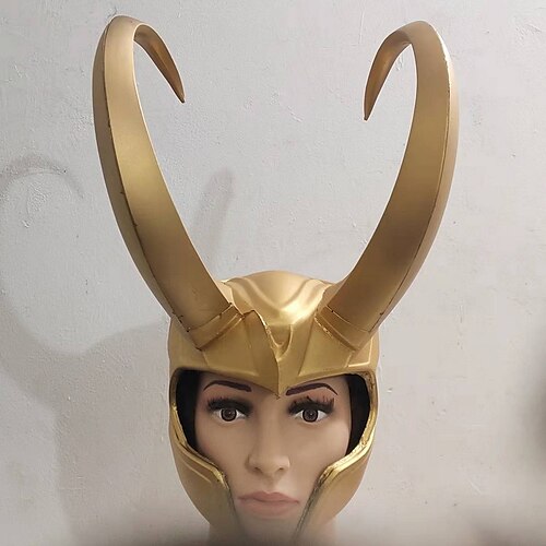 

loki maske thor:ragnarok halloween rekvisitter til cosplay halloween unisex kostume