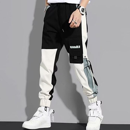 Block pocket cargo discount pants