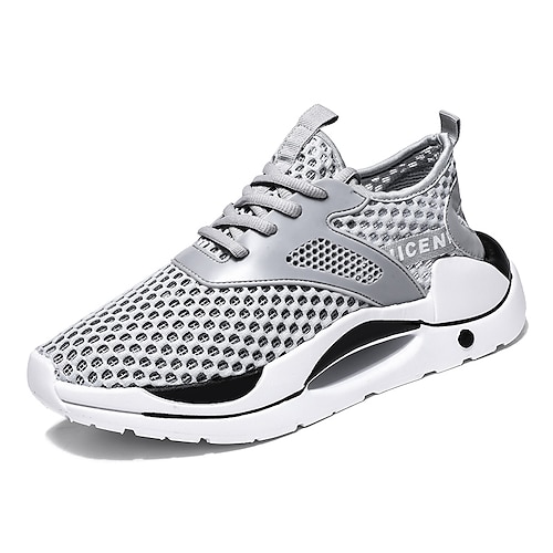 

Per uomo Scarpe da ginnastica Look sportivo Per sport Sportivo Footing Tessuto elastico Traspirante Nero Bianco Grigio Estate