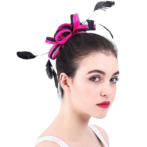 

fascinators Lino Kentucky Derby Chiesa Signora Retrò Con Piume Copricapo Copricapo