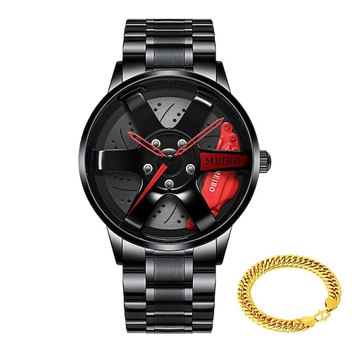 

Montre Montres à quartz pour Hommes Analogique Quartz Métal Mode mode Style formel Imperméable Grand Cadran Alliage Alliage Thème classique Mode