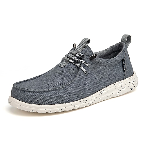 

Homme Basket du quotidien Toile Respirable Noir Kaki Gris Printemps
