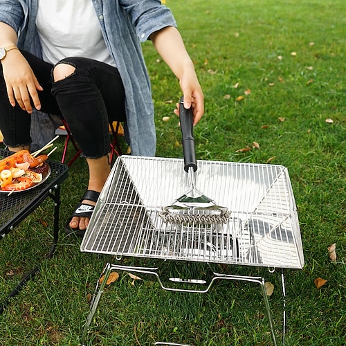 

Køkkenredskaber / Enkelt Bærbar Foldbar Letvægt Holdbar Rustfrit Stål til udendørs Fiskeri Camping Udendørs Picnic Sølv