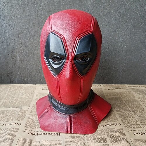 

maschera di deadpool oggetti di scena di halloween emulsione di halloween per cosplay costume di halloween unisex