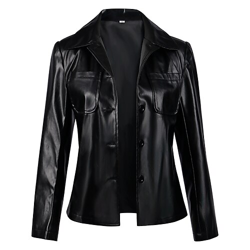 

Wednesday Addams Addams family Wednesday Coat Women's Movie Cosplay Casual Daily Black Coat Masquerade Polyester