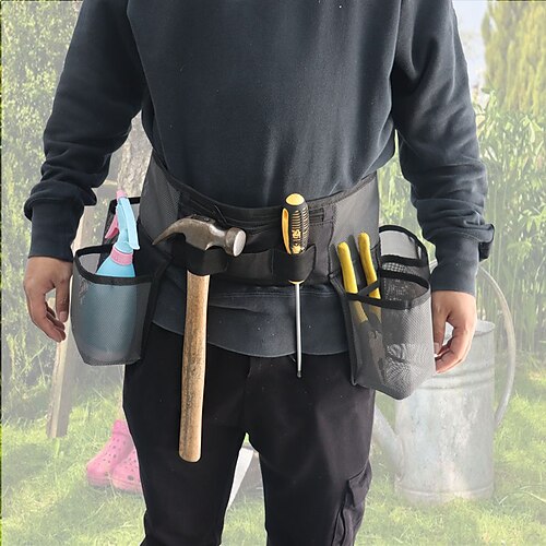 

marsupio regolabile con tasche multiple, hardware in rete tesla traspirante, lavorazione del legno, elettrodomestici, marsupio