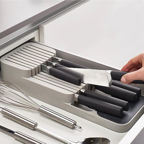 1pc Stainless Steel Kitchen Knife With Storage Case