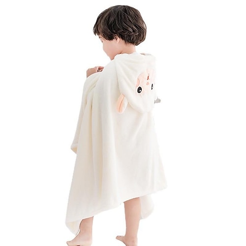 

asciugamano da bagno per bambini mantello con cappuccio in pile di corallo ispessimento assorbente morbidi accappatoi per bambini