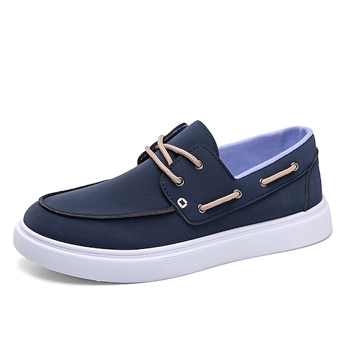 

Per uomo Scarpe Mocassini e Slip-Ons Retrò Penny Loafers Informale Giornaliero Footing Tessuto elastico Traspirante Nero Blu Estate Primavera