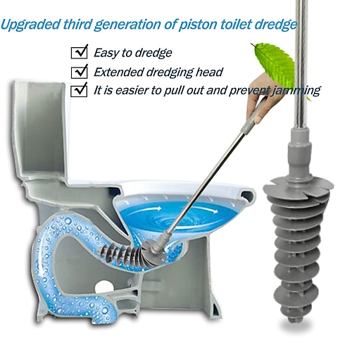 1PC Eliminate Clogged Drains Instantly - 1pc Hair Drain Clog Remover Tool  for Sewer, Kitchen Sink & Bathroom Tub