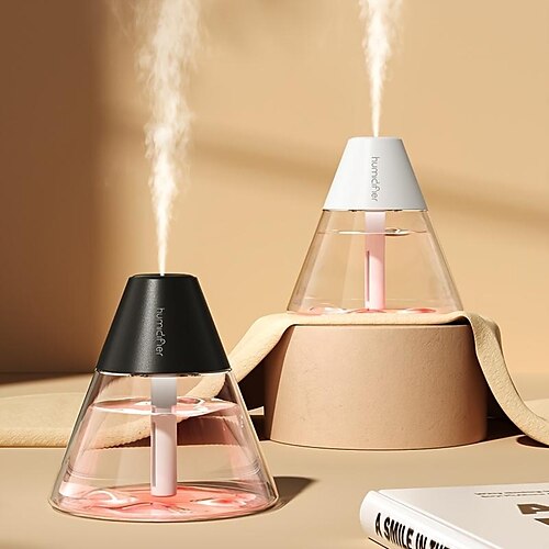 

umidificatore d'aria portatile, umidificatore per camera da letto grande &amplificatore; diffusore di oli essenziali, nebbia fredda silenziosa ad ultrasuoni per neonati e donne incinte