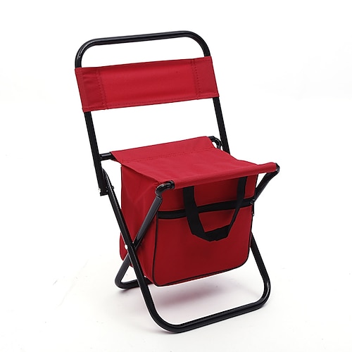 

silla de camping Portátil Transpirable Plegable Duradero Tubo de acero Oxford para 1 Persona Playa Cámping Camping / Senderismo / Espeleología Viaje Primavera Otoño Rojo Azul Verde