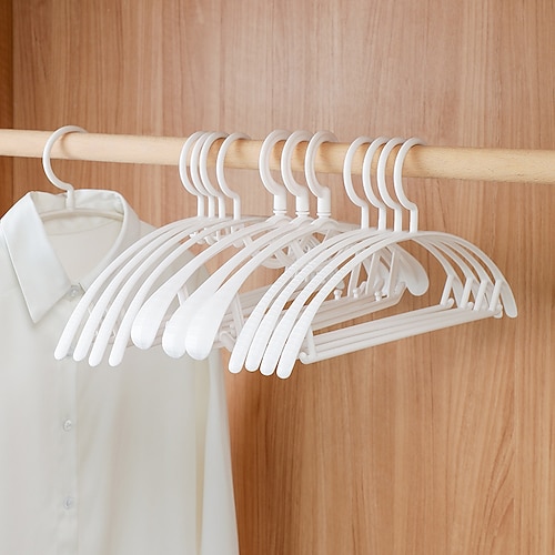 

10 Uds. Percha para ropa que no marca percha para el hogar percha para ropa antideslizante percha para ropa de refrigeración por aire gancho para colgar ropa de secado por aire percha para ropa