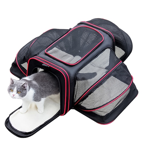 

sac d'expansion pour animaux de compagnie sac à dos pour chat pliable et respirant sac de chat portable extérieur portable grande capacité