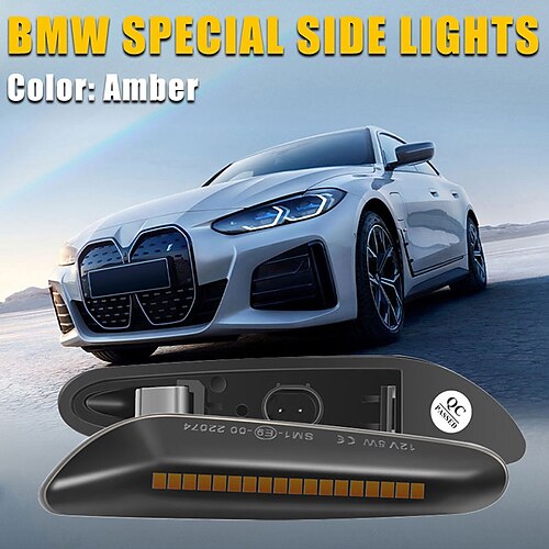 

2St Auto Laser Seitenmarkierungsleuchten Leuchtbirnen SMD LED- Plug-and-Play Super Leicht Beste Qualität Für BMW Alle Jahre