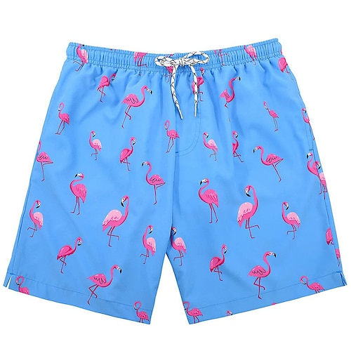 

Homens Bermuda de Surf Shorts de Natação Calção Justo de Natação Calção com forro de malha Estampas Abstratas Conforto Respirável Feriado Para Noite Havaiana Boho Preto Rosa