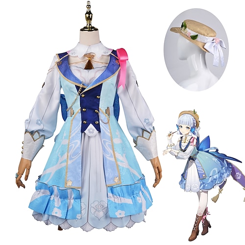 

Inspiriert von Genshin-Einschlag Kamisato Ayaka Anime Cosplay Kostüme Japanisch Cosplay-Anzüge Kostüm Für Damen