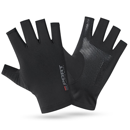 

ROCKBROS Guantes de Ciclismo Guantes Táctiles Guantes de Dedos Cortados Resistente al Viento Mantiene abrigado Transpirable Listo para vestir Guantes Deportivos Ejercicio al Aire Libre Ciclismo