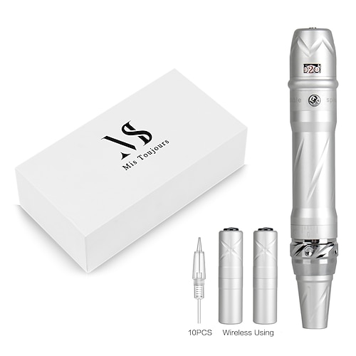 

kablet / trådløs ved hjælp af permanent makeup maskine genopladelig microblading maskine tatovering pen mikropigmentering til øjenbryn læbe eyeliner