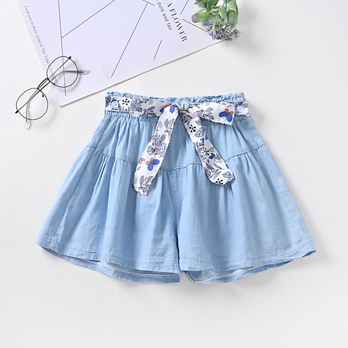 

Bambino Da ragazza Gonna Tinta unica Esagerato Scuola 7-13 anni Estate Blu