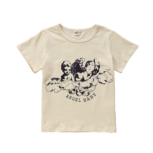 

Børn Drenge T-shirt T-shirt Grafisk Kortærmet Børne Top Afslappet Mode Sommer Blå 6-12 År