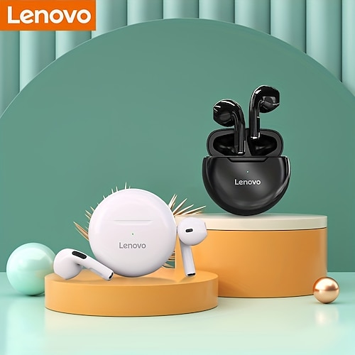 

Lenovo HT38 True Wireless Headphones, Sports Earphone With Noise Reduction & Fingerprint Touch Control,TWS Earbuds Bluetooth5.0 Ergonomic Design HIFI Voice Control