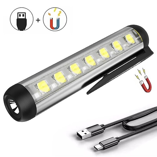 

Torce LED Luce LED Torcia da pesca emettitori Portatile Professionale Leggero Facile da portare Duraturo Campeggio / Escursionismo / Speleologia Uso quotidiano Caccia Argento