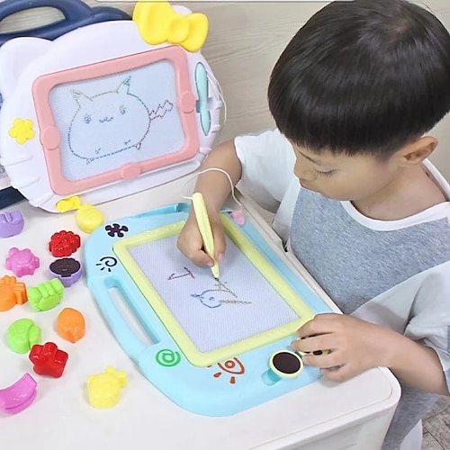 

Children Kid Magnetic Writing Painting Drawing Graffiti Board Toy Preschool Tool